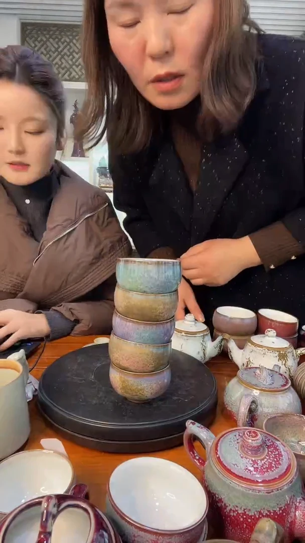 【闪购商品】摆件塔利班 5只 土魂钧瓷