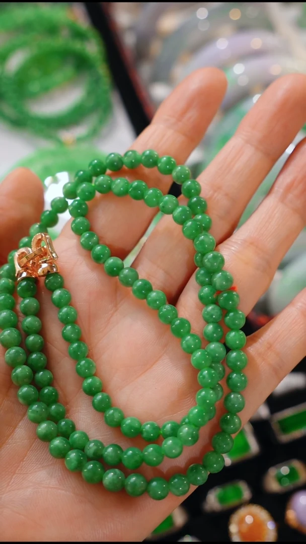 散珠翡翠翡翠珠子5