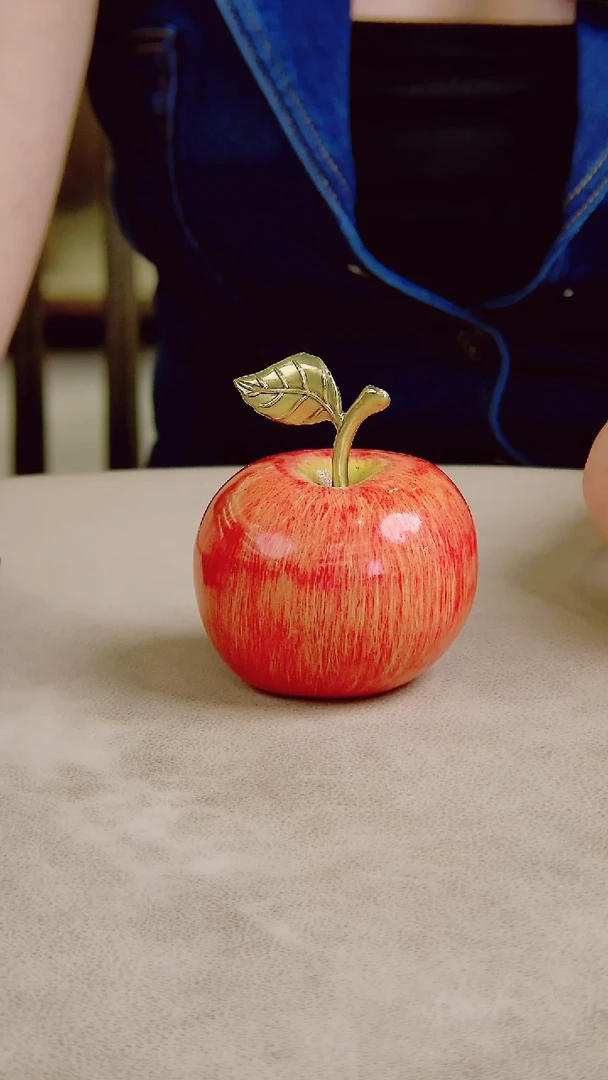 黄铜全黄铜摆件苹果