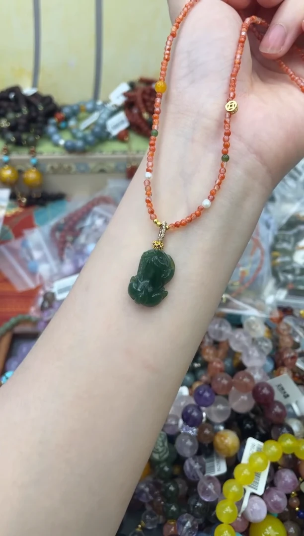 未镶嵌玛瑙项链113