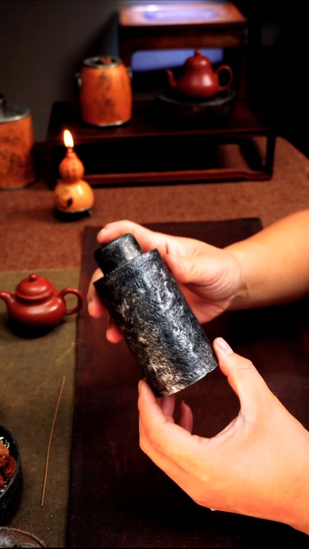 6638纯锡茶叶罐12*5.5