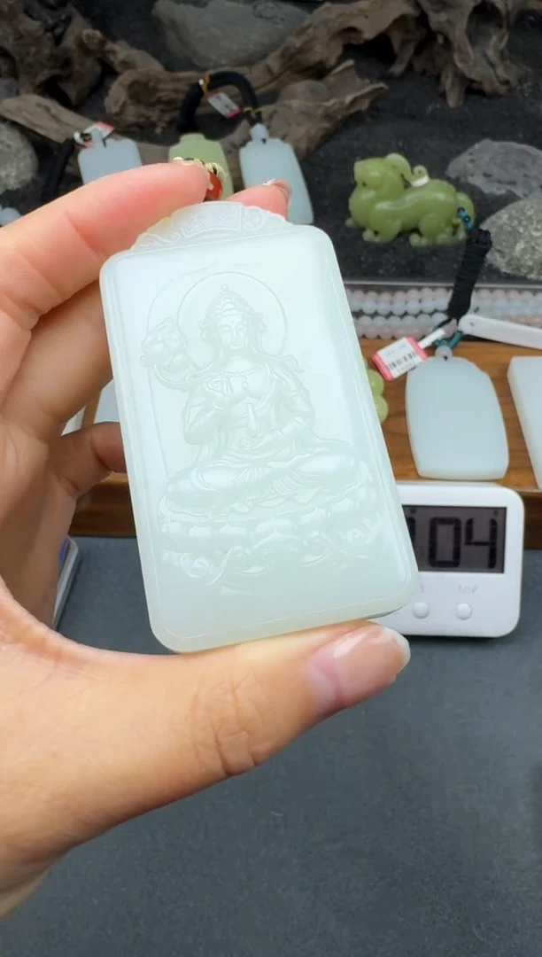 颈饰未镶嵌和田玉3