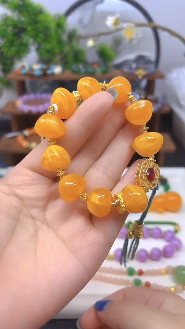 手链蜜蜡未镶嵌S721