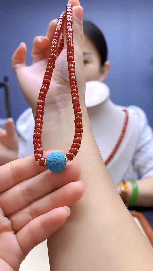 查罗石14K金镶嵌颈饰丹丹diy劲饰