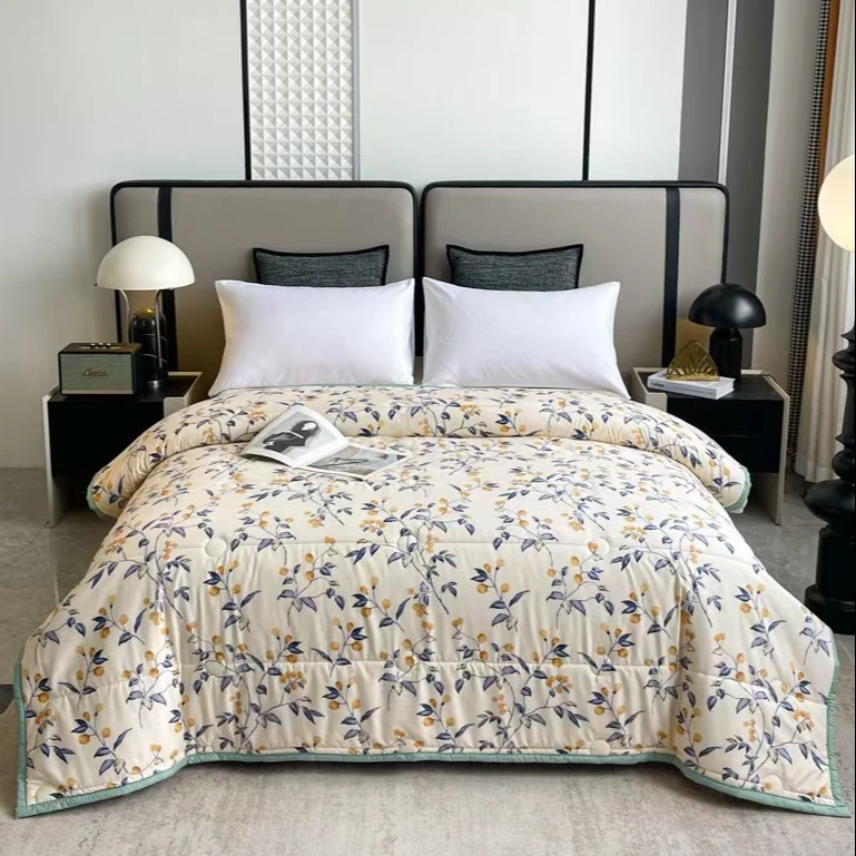 魅稚儿品牌【15天试睡】2025新款红豆轻奢夏凉被空调被夏被可机洗