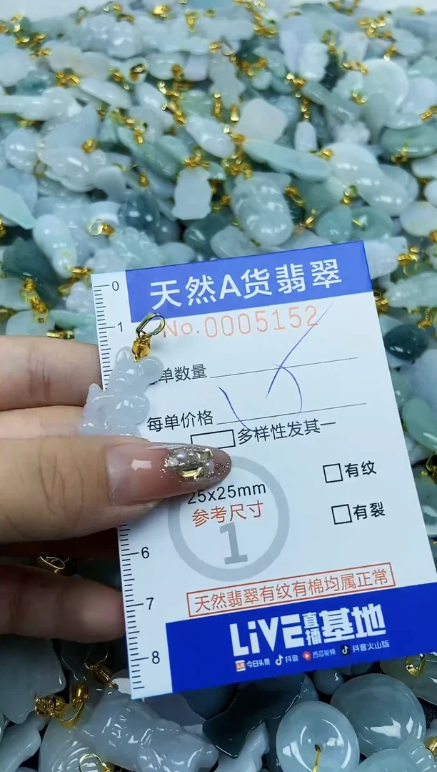 翡翠未镶嵌颈饰天然A货翡翠