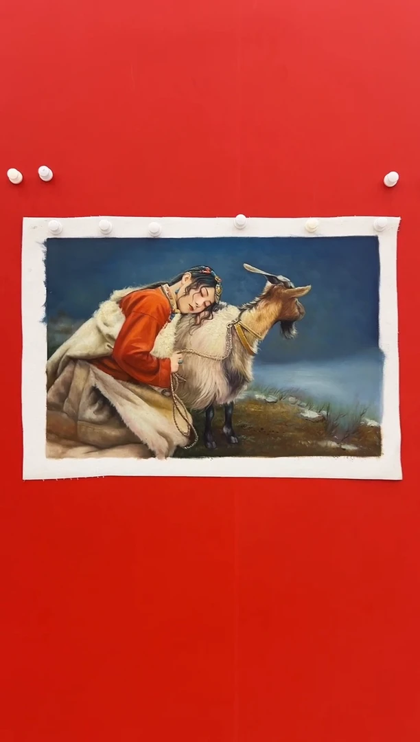 国画二郎老师油画精品