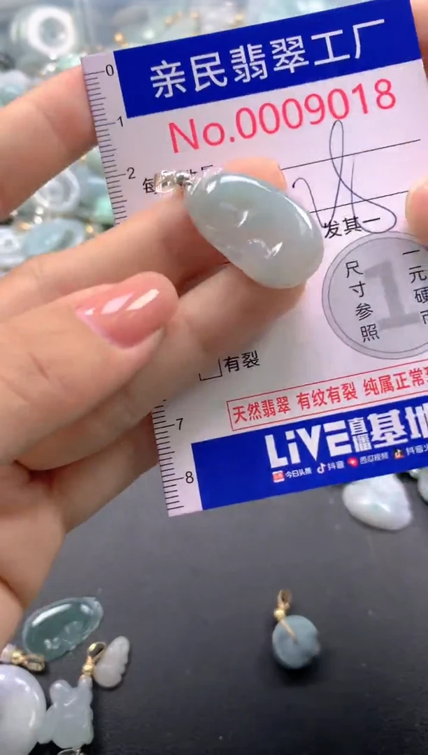 颈饰未镶嵌翡翠9018
