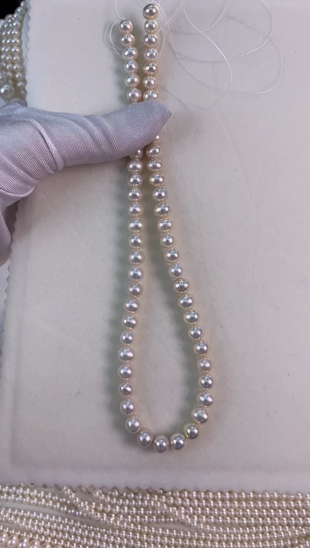 颈饰未镶嵌淡水珍珠c*6淡水珍珠7-8