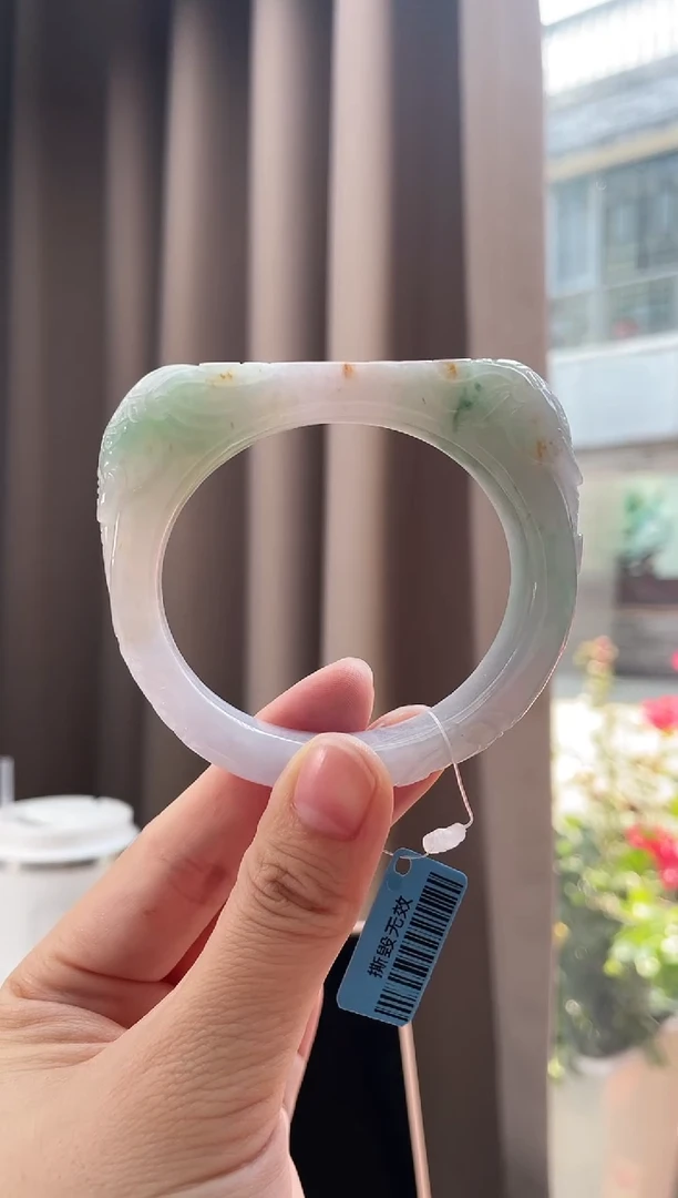 未镶嵌手镯翡翠38  翡翠手镯 54