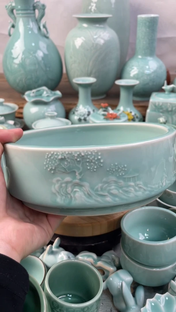 【闪购商品】纯手工 福利款 慧仙青瓷 瓷器