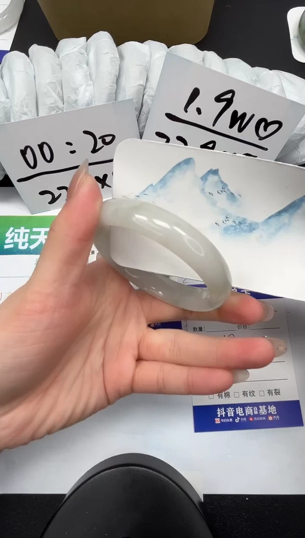 【闪购商品】石英质玉手镯未镶嵌240-56.8