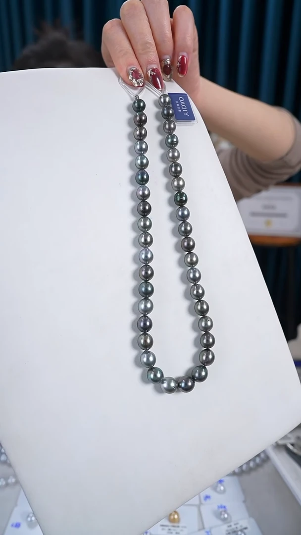 【闪购商品】海水珍珠颈饰未镶嵌8.7-10.5mm大溪地项链