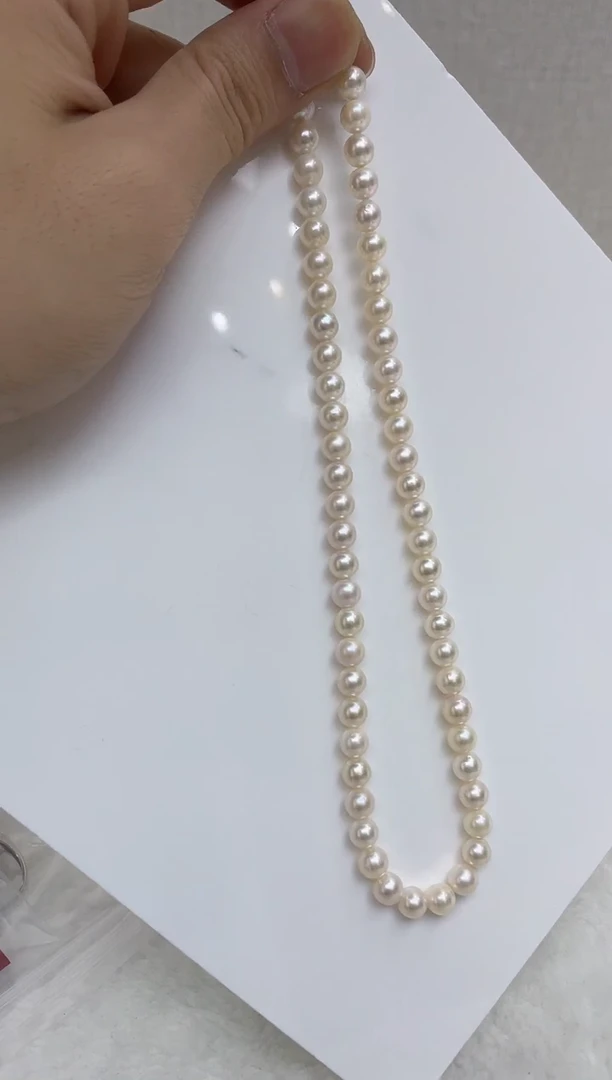 颈饰银S925镶嵌海水珍珠