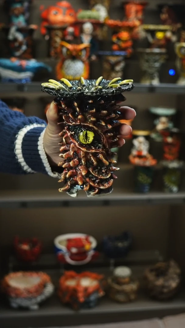 【闪购商品】陶泰国手工花盆   一物一拍 001