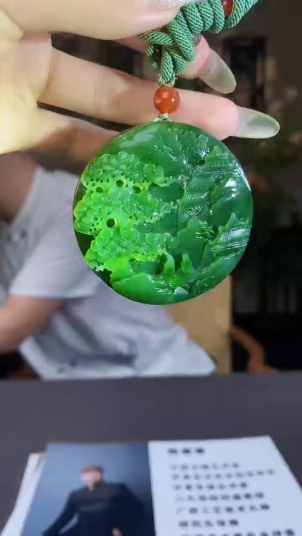 和田玉未镶嵌颈饰C478