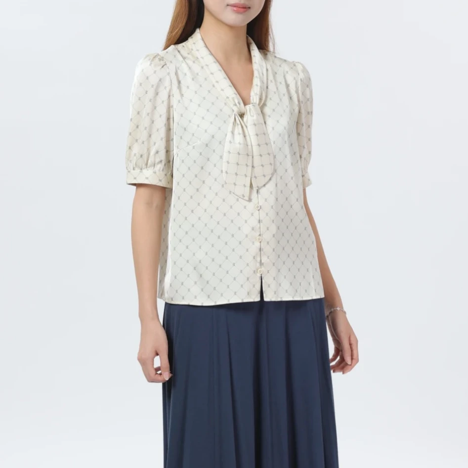 GIRDEAR/哥弟夏季新款时尚松弛舒适休闲通勤气质衬衫上衣女130047