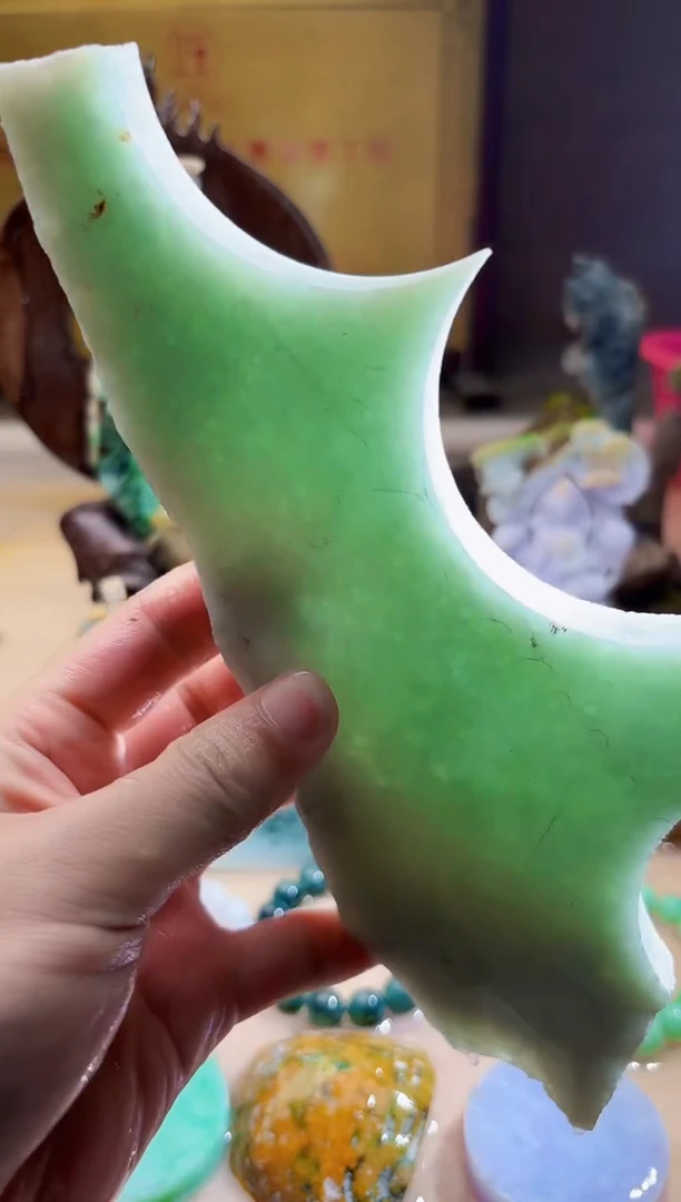 未镶嵌挂件翡翠A货张麦5514