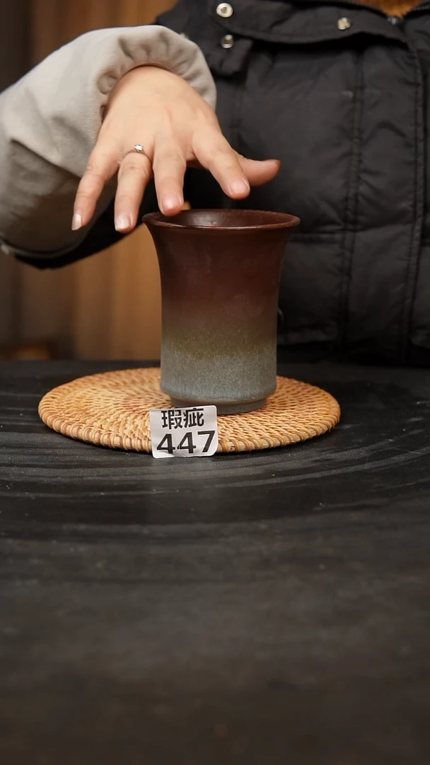 【闪购商品】瓷片447泥泥手工花盆口9