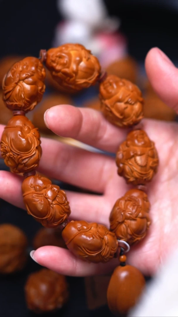 手串/手链橄榄核灰****8弥勒