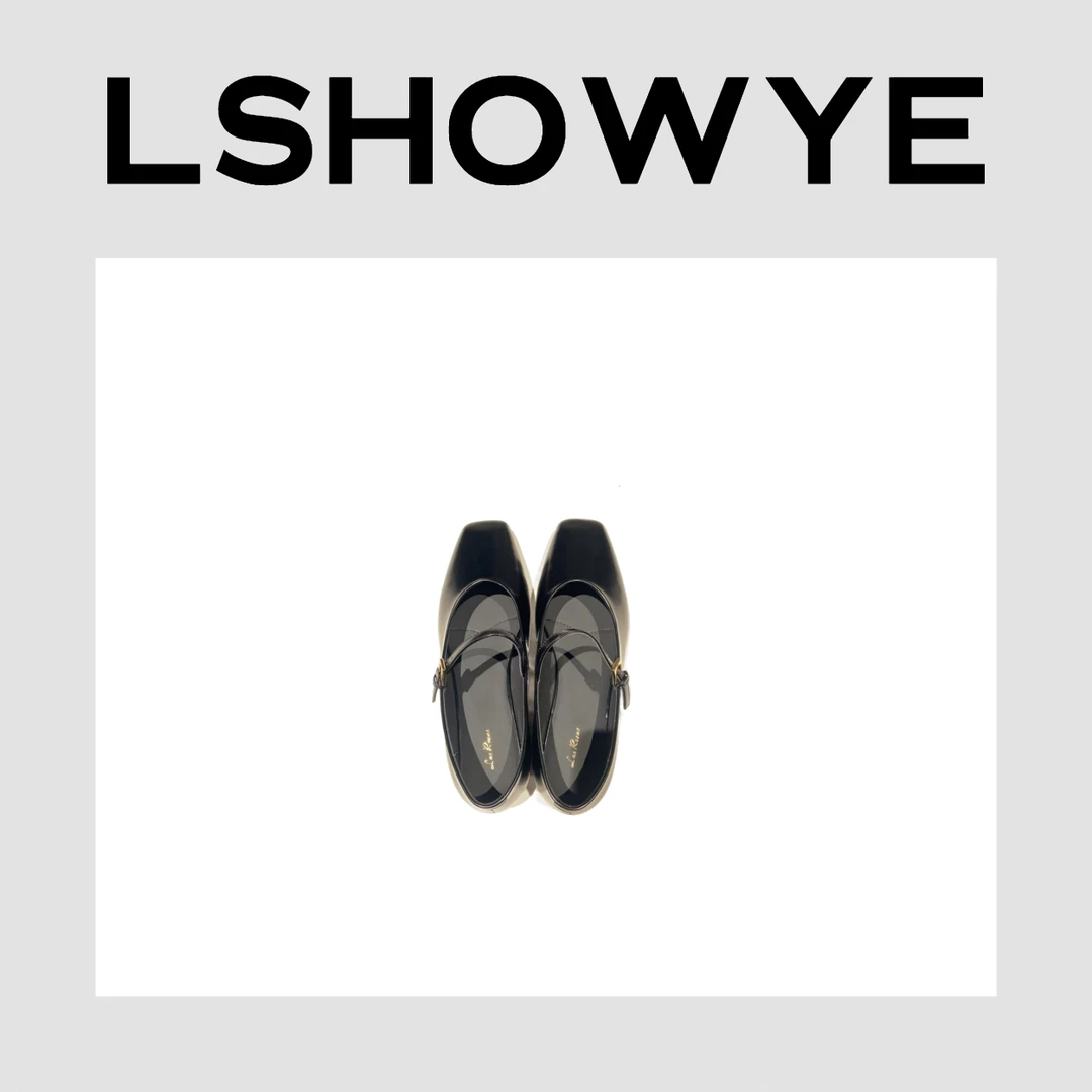LSHOWYE｜系带浅口鞋白盒 6511-75