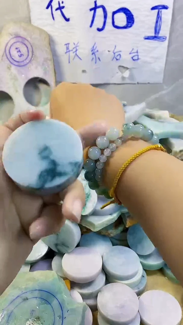 裸石翡翠纯天然翡翠A货40
