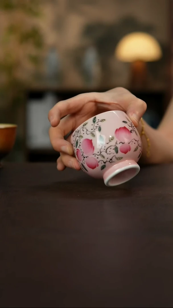 杯景德镇陶瓷杯碗柴烧多人