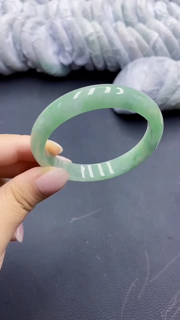 高冰透美人手镯 所见即所得26