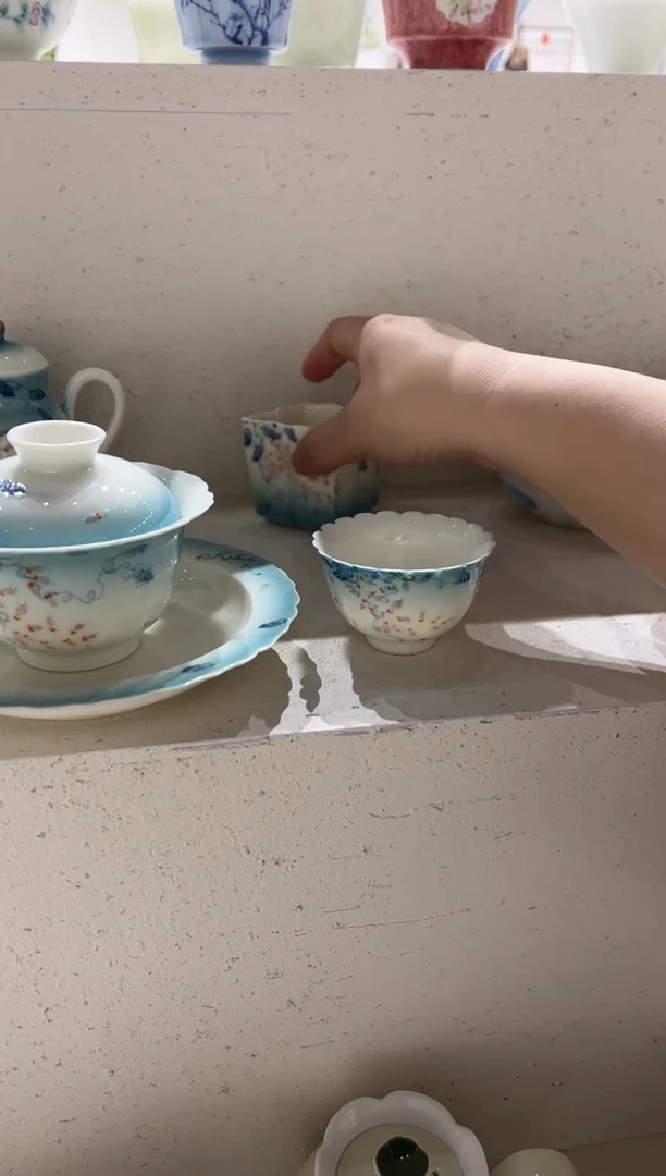 【闪购商品】盖碗+壶承+杯 哈哈哈哈