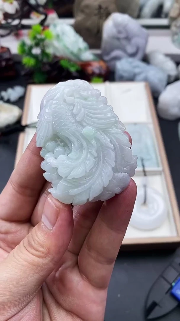 颈饰未镶嵌翡翠天然缅甸A货翡翠