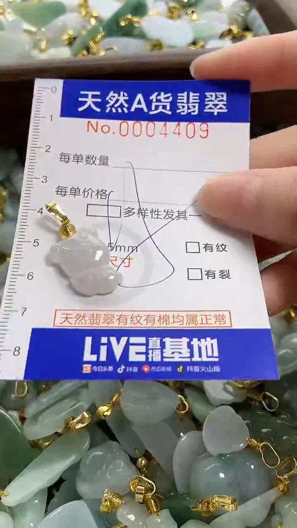 颈饰未镶嵌翡翠天然A货翡翠