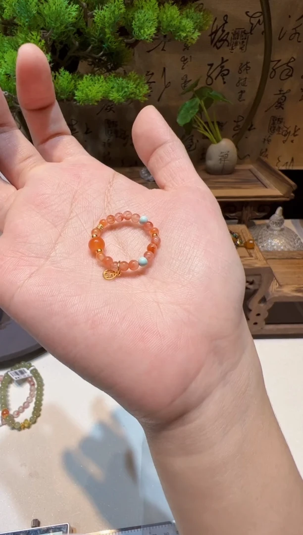 未镶嵌手链南红玛瑙手饰@@