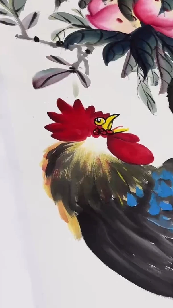 国画王炳杰手绘绘画作品6-24