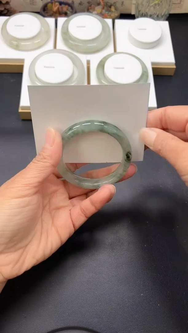 未镶嵌手镯石英质玉A34-51`52`53`