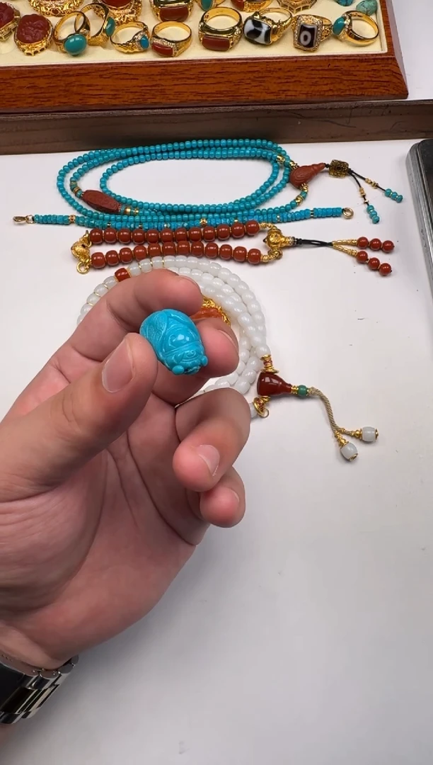 未镶嵌绿松石挂件野***~配饰配饰