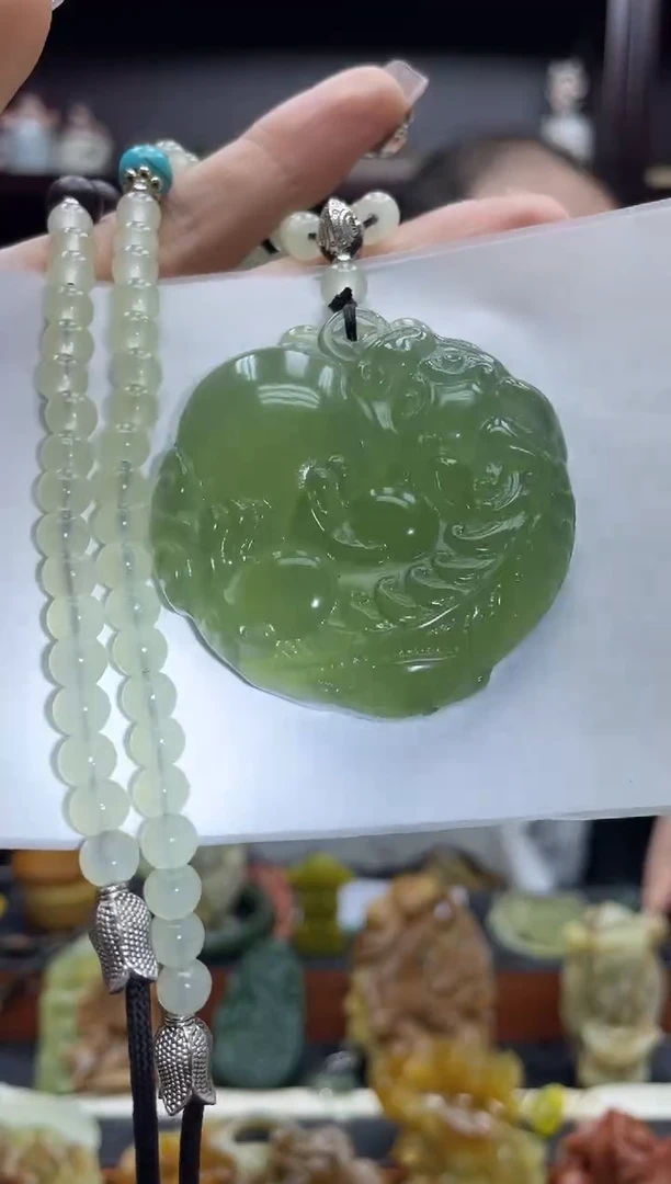 未镶嵌岫玉吊坠·多样性发货*拍一发一