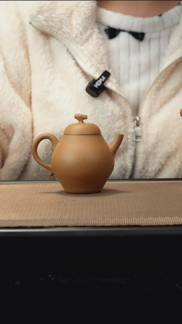 紫砂茶盏老段茄瓜160CC