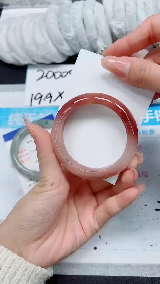 【闪购商品】石英质玉手镯未镶嵌A26-53/54