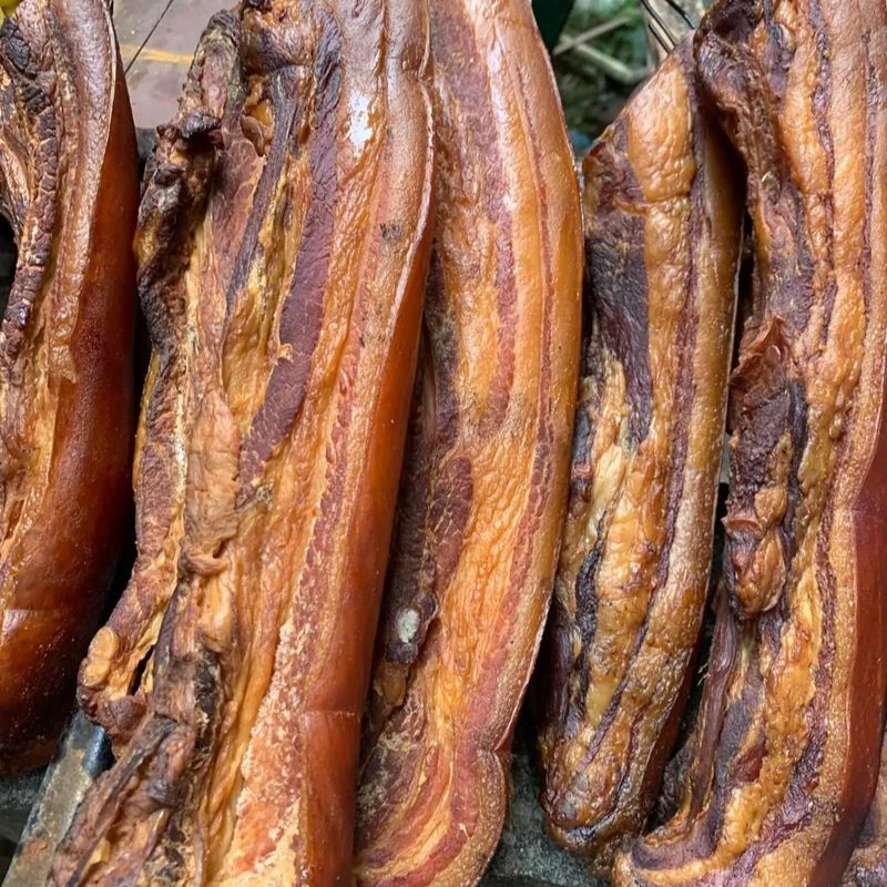 农家高山青冈柴腊肉