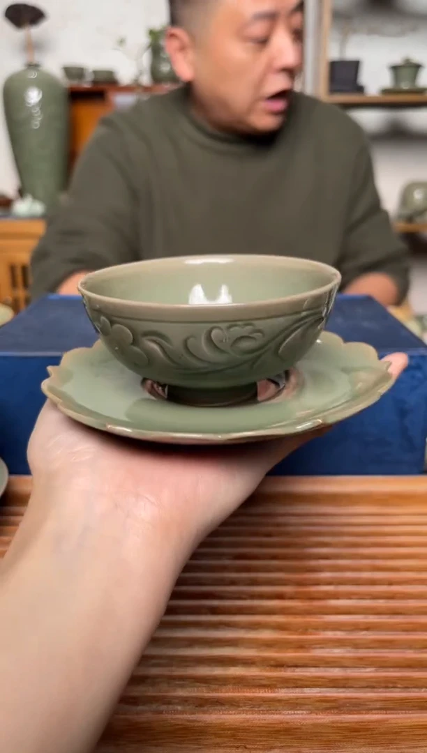 【闪购商品】其他王晓娜螭龙纹套杯纯手工