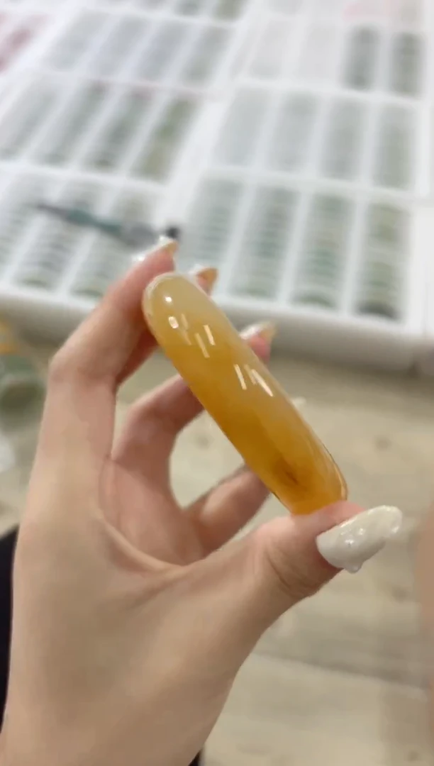 未镶嵌手镯石英质玉9-51HU