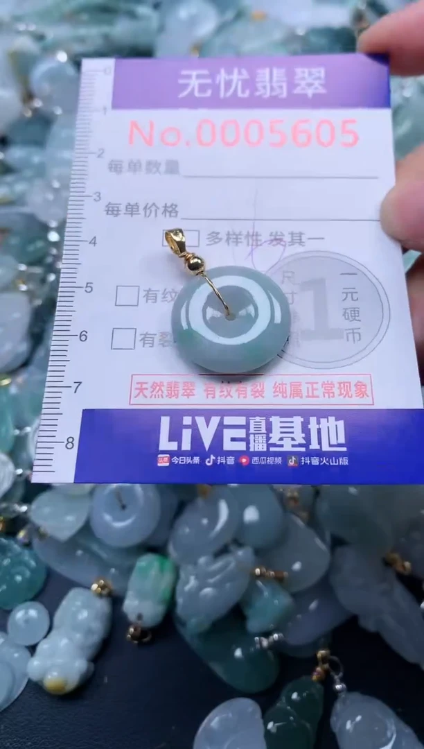 颈饰未镶嵌翡翠5605