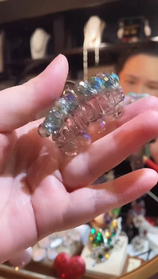 铜合金仿水晶高货 西子 小抓夹