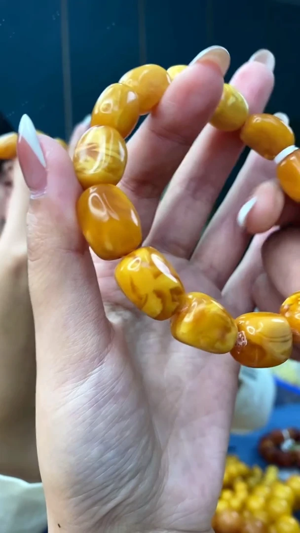 裸石琥珀未镶嵌12/8多样性发其一77