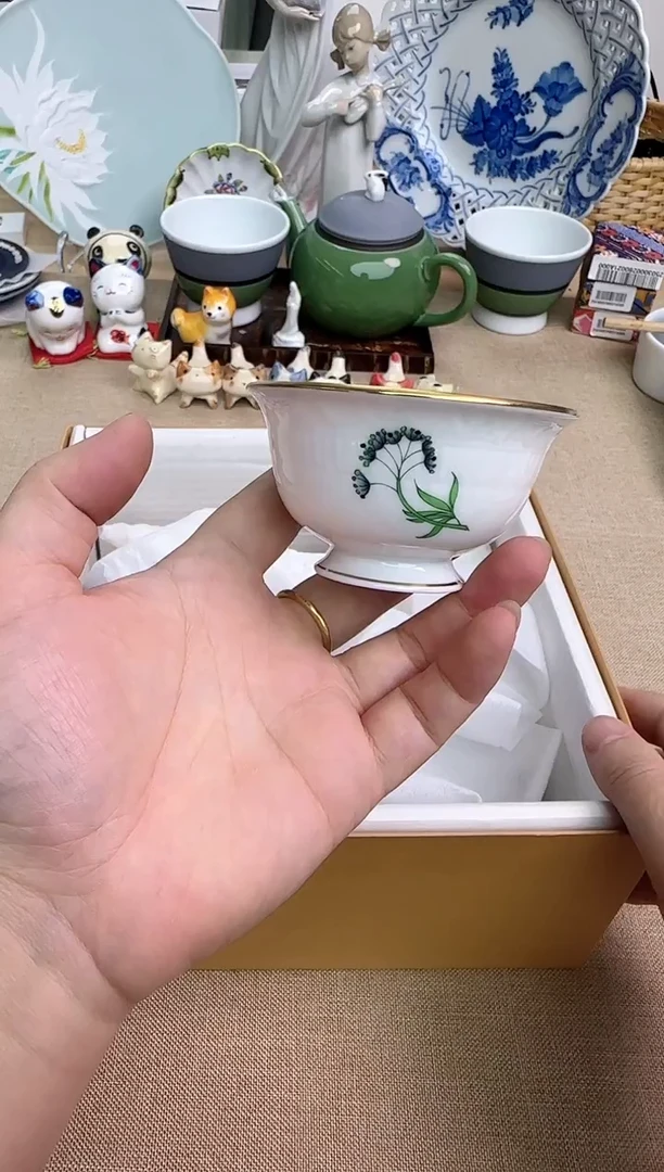 瓷片辰辰的瓷器好看到爆