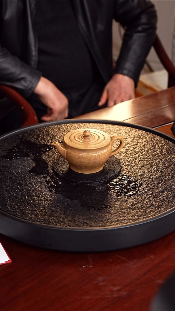 茶壶紫砂朱维平 涌泉34  老段 200毫升 可心 李可染 配旅行杯