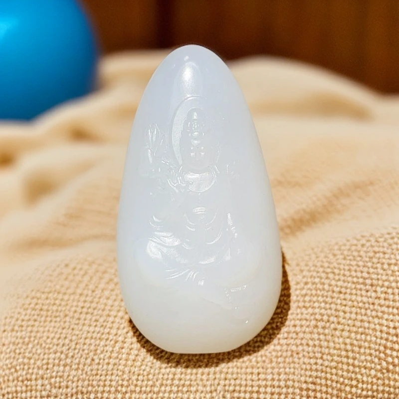 和田玉吊坠(不含链)未镶嵌