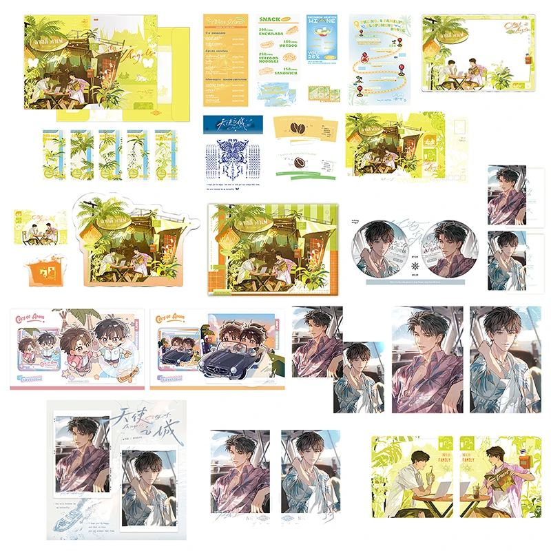 天使之城星光创本Cityofangels第二期原著衍生周边游记春立牌吧唧