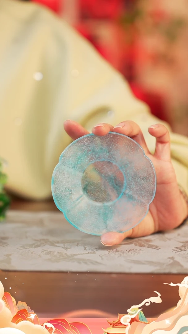 【闪购商品】15号闪购花影杯垫蓝色