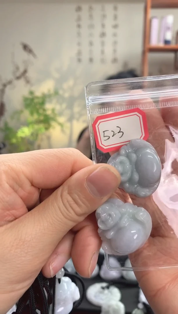 【闪购商品】翡翠颈饰未镶嵌佛公523 多样性发一件